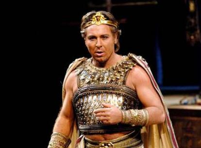 Roberto Alagna, durante una representación.