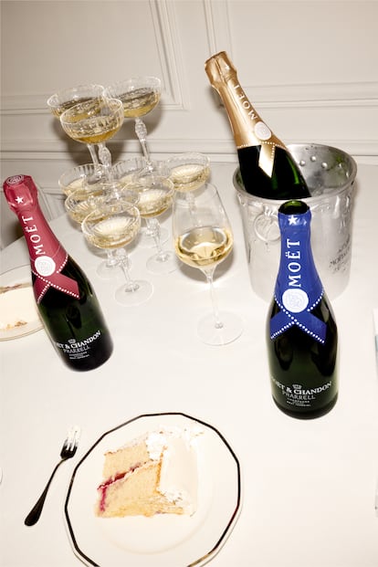 La nueva edición especial de Moët & Chandon creada junto a Pharrell Williams.