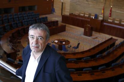 Gregorio Gordo, en la Asamblea de Madrid. 