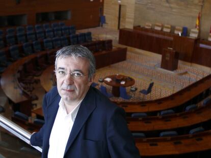 Gregorio Gordo, en la Asamblea de Madrid.