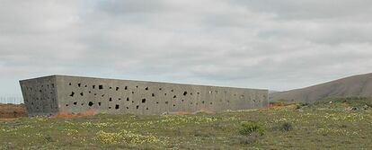 Museo Arqueológico de Zonzamas (Lanzarote), obra de Felipe Artengo y José María R. Pastrana.