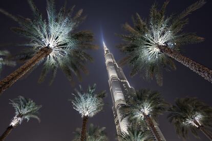 Burj Khalifa, en Dubái, el edificio más alto del mundo.