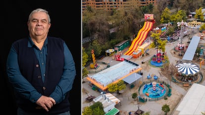 Aldo Schiapaccasse y parque de diversiones Mampato.