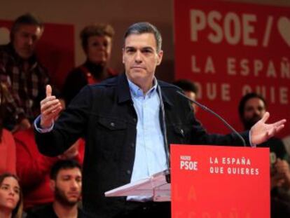 El líder del PSOE reclama un apoyo en las urnas que le permita profundizar en las políticas sociales