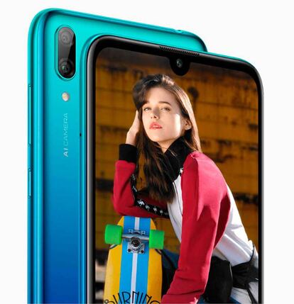 El diseño del Huawei Y7 2019 es uno de sus aspectos más destacados