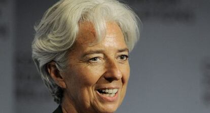 La directora gerente del Fondo Monetario Internacional (FMI), Christine Lagarde.