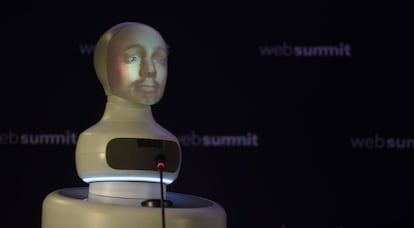 Furhat, el robot que da conversación.