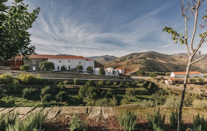 Vista de la quinta portuguesa reconvertida en hotel.