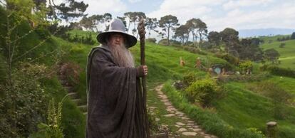 Ring back: Ian McKellen returns as Gandalf the wizard  in Peter Jackson&#039;s The Hobbit: An Unexpected Journey