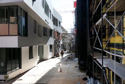 Construcción de departamentos para renta en San Francisco (California).