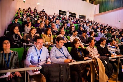 Asistentes al congreso en Burgos