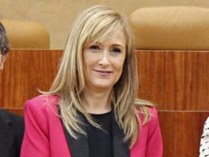 Cristina Cifuentes, en junio de 2011.