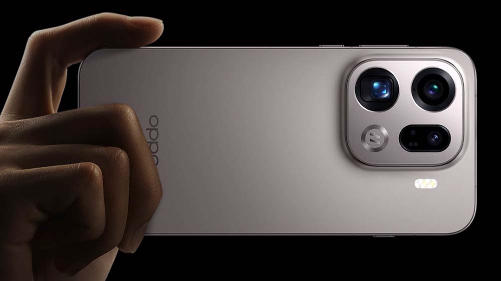 Trasera del OPPO Find X9