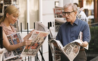 'Scoop' (Woody Allen, 2006). "Eu nasci sob a crença hebraica, mas ao crescer me converti ao narcisismo" (Woody Allen)