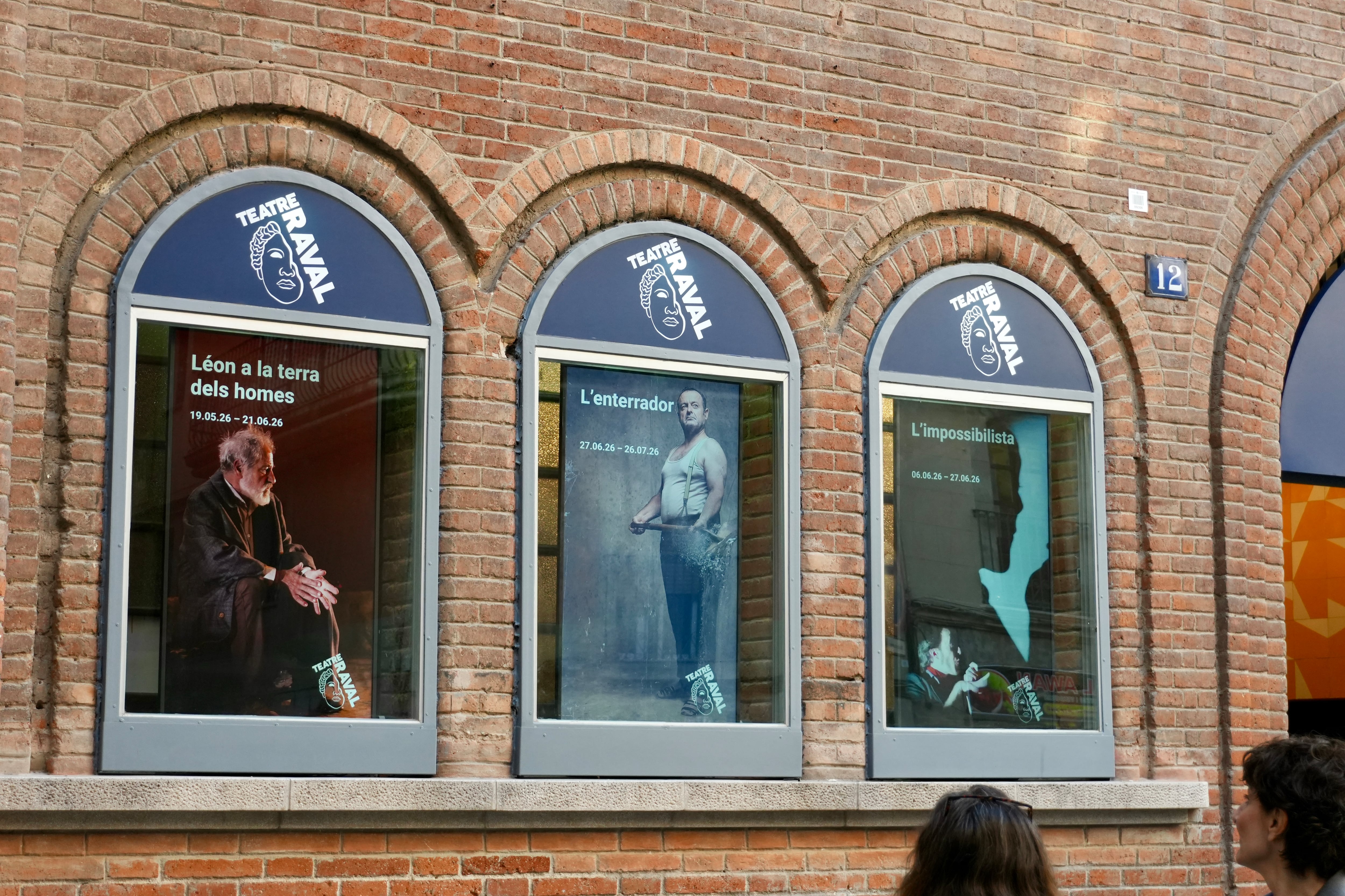 Fachada del Teatre Raval.