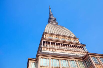 La Mole Antonelliana, en la ciudad de Turín.