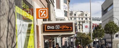 Uno de los supermercados Dia en Madrid. 