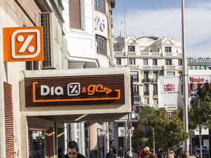 Uno de los supermercados Dia en Madrid. 