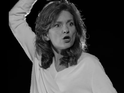 La protagonista de 'Marina, unplugged', interpretada por Claudia Faci, al final de la película.