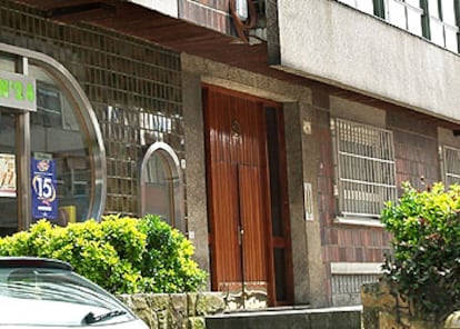 Edificio del barrio bilbaíno de Deusto donde fue detenido Samir Mahdjoub, <i>Sami Menardo.</i>