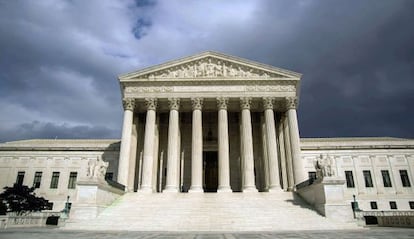 A sede do Supremo dos EUA.