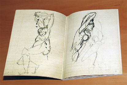El cuaderno pasará a formar parte de la Fundación Casa Natal en el 125 aniversario del nacimiento de Picasso.