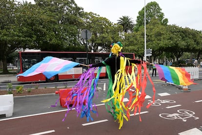 Marchas por el Día Internacional del Orgullo LGTBI ley trans