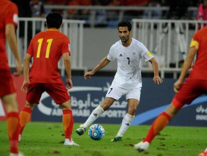 Masoud contra China en las eliminatorias mundialistas.