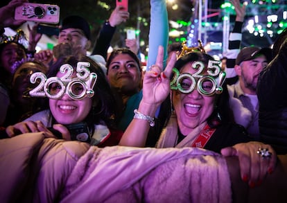La llegada del 2025 en la Ciudad de México.