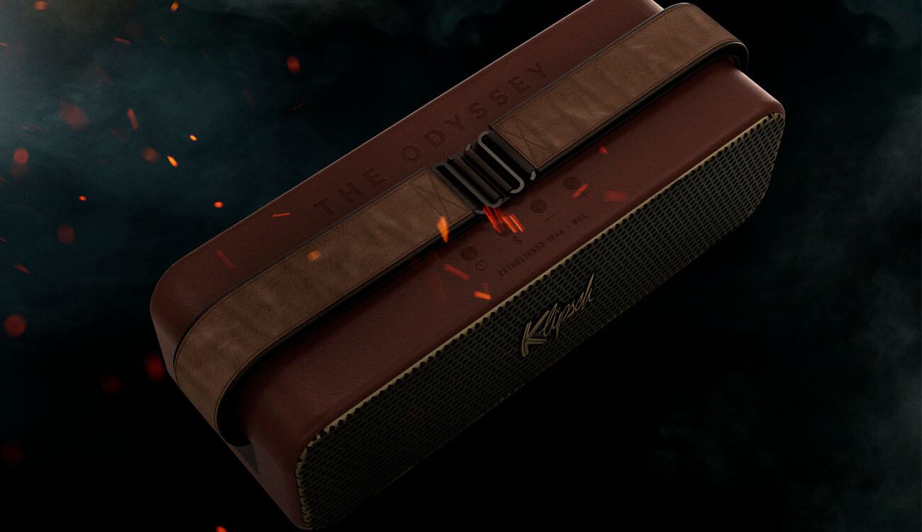 Nuevo Klipsch x The Odyssey Edición Limitada: altavoz exclusivo con diseño épico