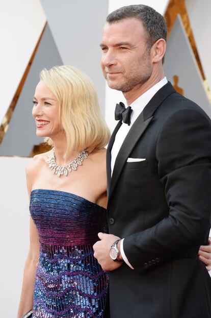 Naomi Watts com Liev Schreiber