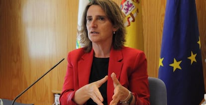 La vicepresidenta tercera y ministra para la Transición Ecológica y el Reto Demográfico, Teresa Ribera.