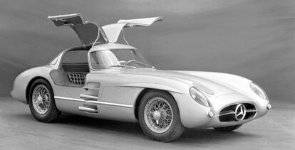 El Mercedes-Benz 300 SLR Uhlenhaut Coupé.