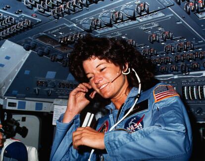 Sally Ride fue la primera mujer estadounidense en viajar al espacio.