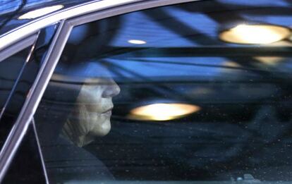 La canciller Angela Merkel, a su llegada a la última cumbre de la UE.
