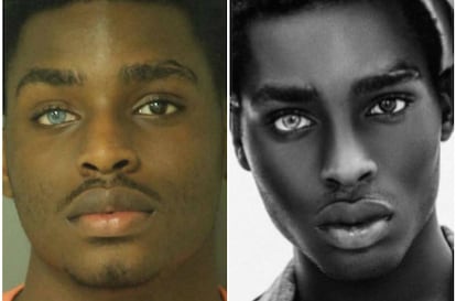El exdelincuente y modelo Mekhi Adelante Lucky, apodado 'Prison Bae'.