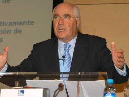 El consejero delegado de Endesa, Rafael Miranda, explica los resultados de la compañía.