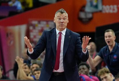 Jasikevicius, ante el Madrid.