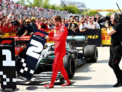 Vettel cambia el podio tras la carrera y su sanción.