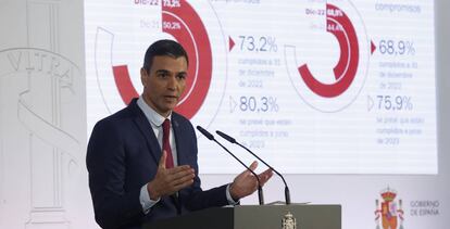 El presidente del Gobierno español, Pedro Sánchez.