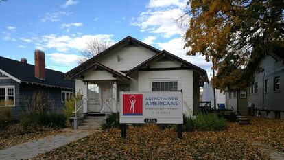 La sede de 'Agency for New Americans', una agencia de ayuda a reugiados, en Boise (Idaho).