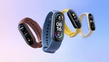 Diseño de la Xiaomi Mi Smart Band 6