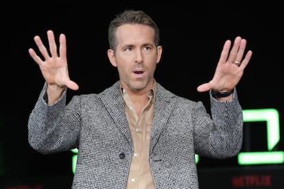 Ryan Reynolds durante una conferencia de prensa en Seúl en diciembre de 2019.