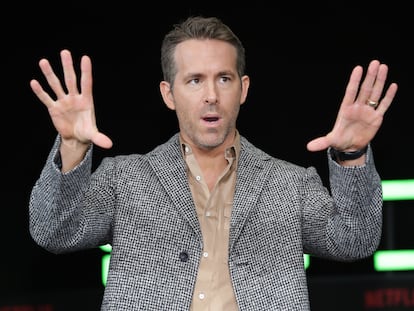 Ryan Reynolds durante una conferencia de prensa en Seúl en diciembre de 2019.