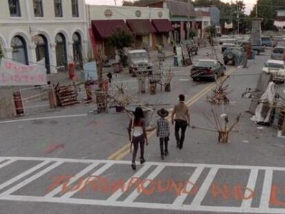 Imagen del capítulo 'Clear' de 'The Walking Dead', grabado en Grantville.