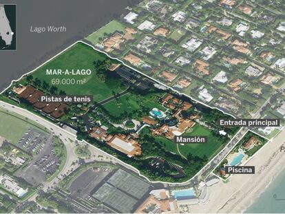 Mar-a-Lago: un club privado a orillas del Atlántico