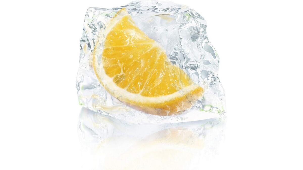 Sensación refrescante.