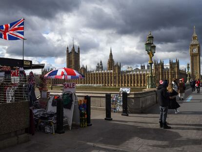 Parlamento británico, en Londres.