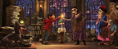 Escena de la película de animación 'Coco'.