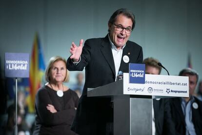 El president de la Generalitat en funcions, Artur Mas.